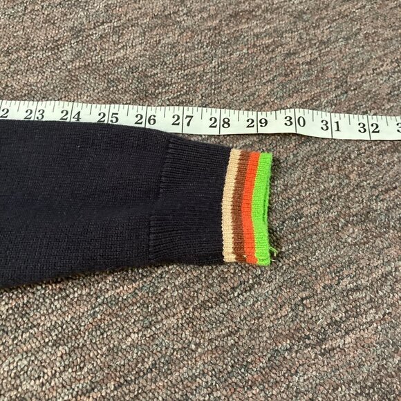 Burger King Manager Sweater Mens Size M Medium Black Spell Out Logo Pullover - Picture 13 of 13